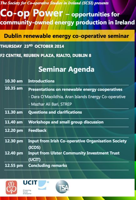 Co-op - Dublin Seminar Agenda